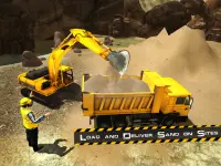 Simulador de construção de túnel off-road 2018 Screen Shot 14