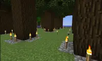 Survival House Dark Oak Forest for Minecraft PE Screen Shot 1