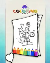 How To Color Sonic -Sonic Games Screen Shot 1