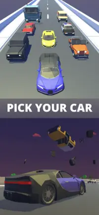 Car Smash - Arcade Car,Offline traffic Racing game Screen Shot 0