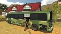Armia autobusu żołnierz cła Screen Shot 4