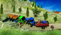 Traktor pertanian panen panen permainan mengemudi Screen Shot 4