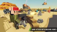 Pangkalan Tentera Blocky: Serangan Tindakan Screen Shot 2