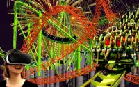 Roller coaster vr thrills simulador 3d Screen Shot 3