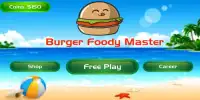 Professional burger shop: Top Burger Master game Screen Shot 0