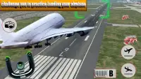 असली विमान उड़ान पायलट सिम 2019 - एयरलाइन मज़ा Screen Shot 0