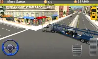 Car Transporter Simulator 2016 Screen Shot 0