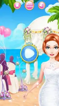 Hochzeit Ankleiden Spiel, Mode Spiele für Mädchen Screen Shot 0