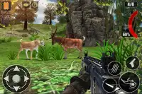 Wild Animals Jungle Hunting: FPS Shooting Game Screen Shot 0