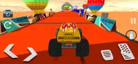 Crazy Monster Truck Stunt Game Screen Shot 0