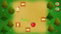 permainan puzzle worm dan apple logic Screen Shot 6