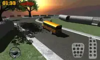 3D School Bus Parking Screen Shot 3