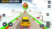 Mega Ramp Car Racing: Car Race Stunts 3D Screen Shot 0