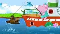 Funny Kids Jogos de Pesca Screen Shot 6