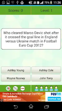 Football Quiz Trivia Screen Shot 2