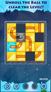 Unblock Ball: Puzzle Roll Game 2018 Screen Shot 1