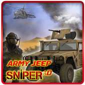 Armee Jeep Scharfschütze 3d