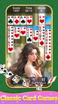 Solitaire Collection Girls Screen Shot 1