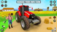 Tractor Vehicle Farming Game Screen Shot 16