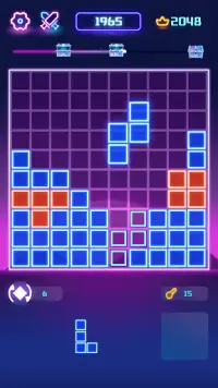 Block Puzzle Glow Screen Shot 3