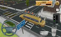Celebrity limo parkeren 3D Screen Shot 3