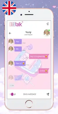 BTS Chat! Messenger (simulator) Screen Shot 2