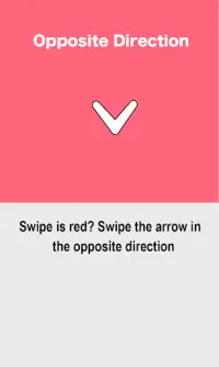 Swipe the arrow - Brain Games Screen Shot 1