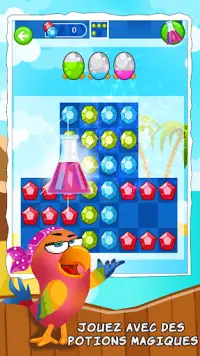 Gems142  Jewel Quest Block Slide puzzle free game Screen Shot 1