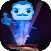 Hologram Hello Neighbor pocket go