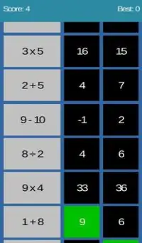 Speed Math Screen Shot 2