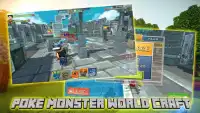 Poke Monster World Block Craft Screen Shot 3