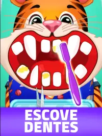 Zoo Dentist: Game Infantil Screen Shot 2
