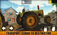 Tractor Conducción Granja Simulador: Tractor Juego Screen Shot 5