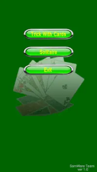 Solitaire game Screen Shot 0