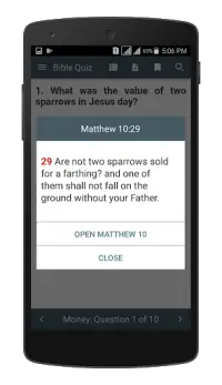Bible Quiz - Endless Screen Shot 2