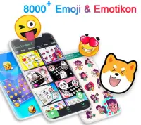 Emoji keyboard -Themes,Sticker Screen Shot 0