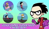 Juego de Super Héroes - SuperNico & WeroBoy Screen Shot 0