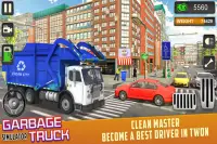 कचरा ट्रक ड्राइविंग सिम्युलेटर डंपिंग गेम Screen Shot 8