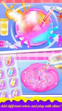 Slime games for girls - Slime Maker Simulator LOL! Screen Shot 1