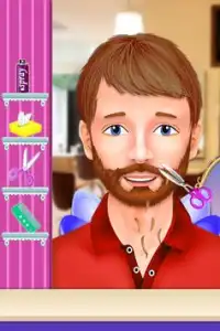 Beard salon gadis game Screen Shot 3
