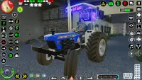 jeux de tracteur de village Screen Shot 0