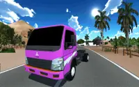 Truck Oleng Canter Simulator (Indonesia) Screen Shot 0