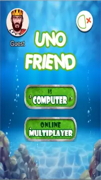 Uno friends - card party Screen Shot 0