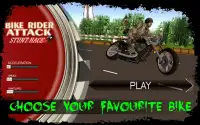 Bike Rider Attack : Stunt Race Screen Shot 5