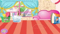 Clumsy gardener laundry  : Games For Girls Screen Shot 4