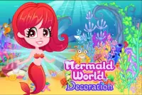 Mermaid World Decoration- Game Free For Girls Screen Shot 3