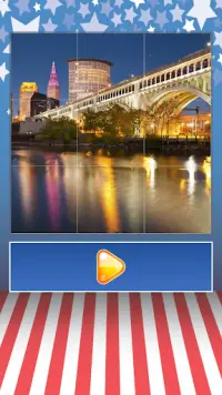 Tile Puzzle of America Screen Shot 2
