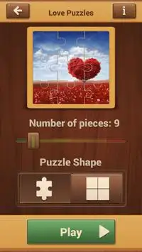 Liebe Puzzle Spiele Screen Shot 4