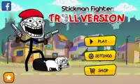 Stickman Fighter -Troll runner Screen Shot 0