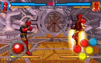 Ultimate Hero Spider Battle Verse Fight Iron Robot Screen Shot 4